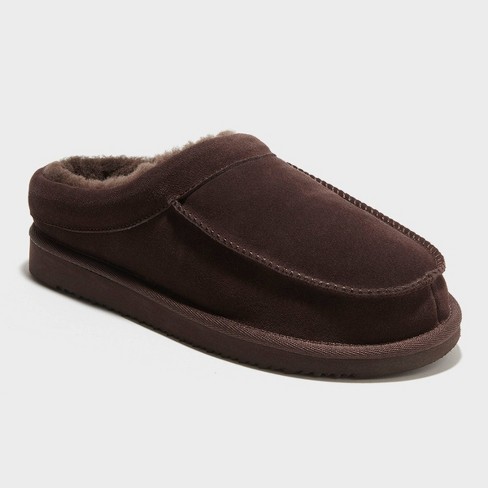 Dearfoam mens discount slippers size chart