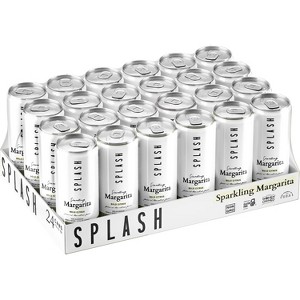 SPLASH Mixers Sparkling Margarita - Case of 24, 12 oz cans - 1 of 3