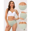 Allegra K Women's High Waist Shaping Tummy Control Breathable Briefs - 3 of 4