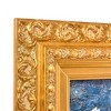 American Art Decor 31.75"x27.62" Ornate Framed Starry Night Over The Rhone Canvas Print by Vincent van Gogh: Impressionist Wall Decor - 3 of 4