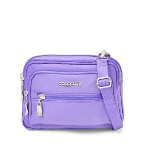 baggallini Women's Triple Zip Bagg Small Crossbody Bag - 1 of 4