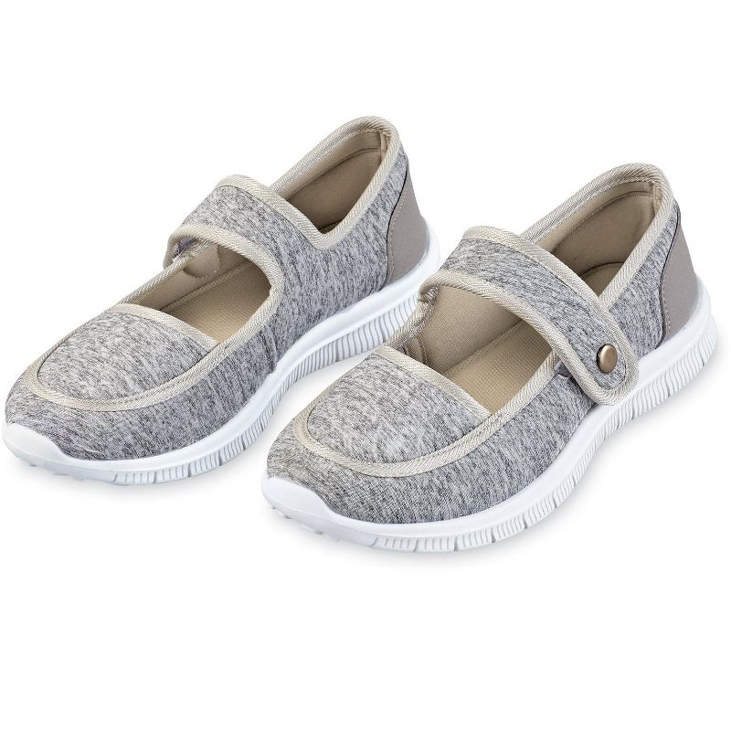 Collections Etc Soft Knit Light Weight Shoes, 4 of 6