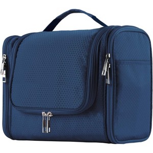 Paaaawaters Large Capacity Toiletry Bag for Women and Men, Hanging Toiletry Organizer Cosmetics Makeup Bag - 1 of 4