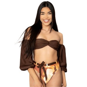 Azzul Swimwear Mohave Off-The-Shoulder Bikini Set – Sunset-Ready Style, Sculpting Confidence - 1 of 4