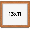 PosterPalooza | Photo Size Classic Brown Picture Frame - UV Acrylic, Foam Board Backing, Hanging Hardware - 2 of 4