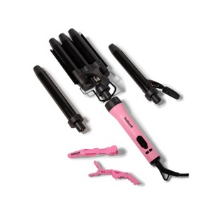 Trademark Beauty Mood Interchangeable Hair Curling Iron - 1" Barrel - 1 of 4