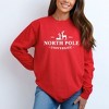 Simply Sage Market Women's North Pole University  Long Sleeve Garment Dyed Tee - 2 of 4