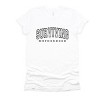 Simply Sage Market Varsity Surviving Motherhood Short Sleeve Tee - M - White - 2 of 4