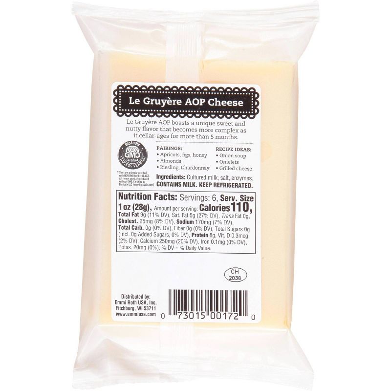 Emmi Le Gruy&#232;re Cheese - 6oz, 5 of 8