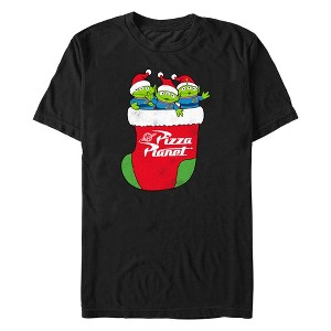 Men's Toy Story Christmas Alien Stocking T-Shirt - 1 of 4