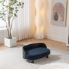 FURNIinspire Elevated Dog Bed Pet Sofa with Solid Wood Legs and Bent Wood Back,Velvet Cushion,26.77"*15.75"*11.02" - 2 of 4