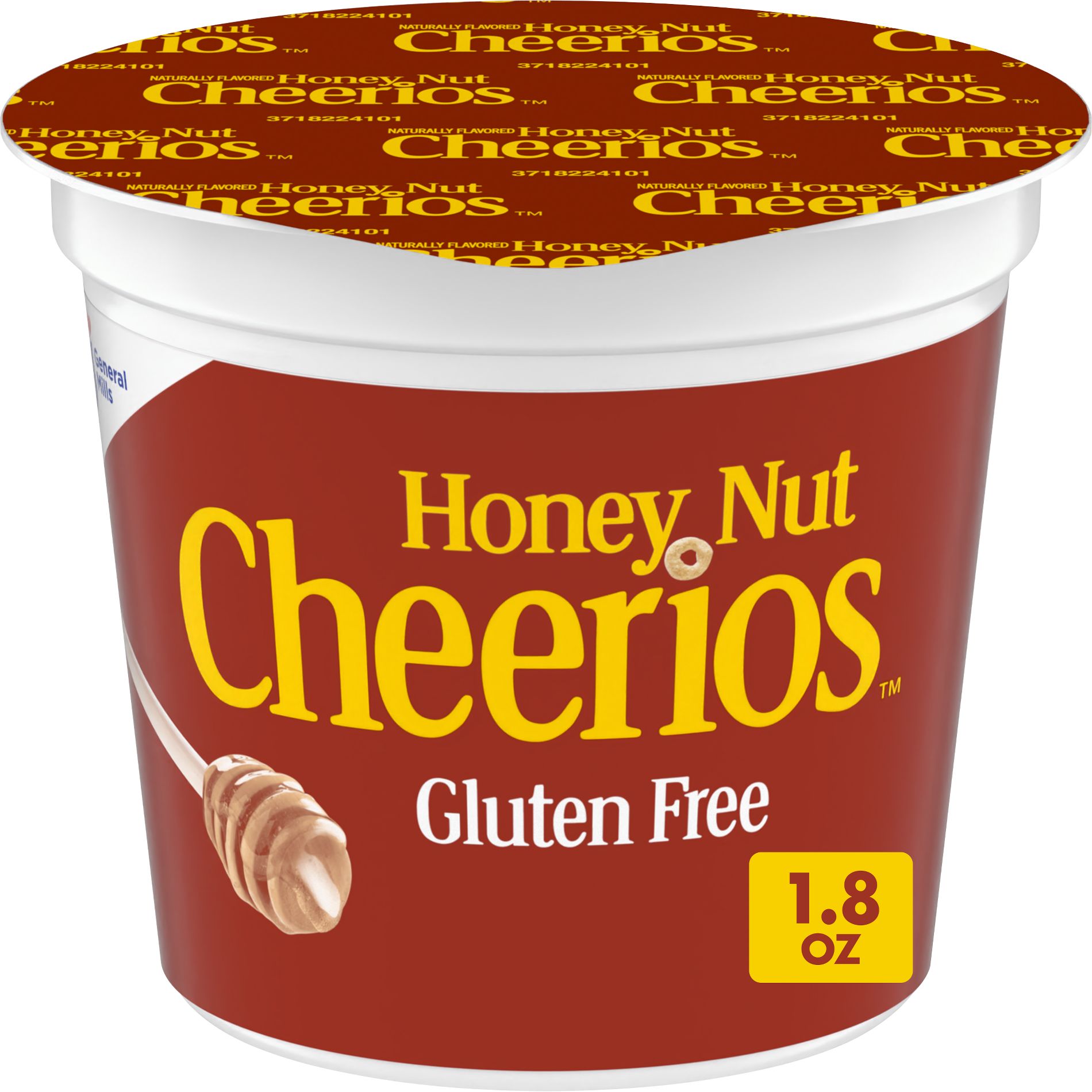 Cheerios Gluten Free Honey Nut Original Breakfast Cereal Cup - 1.8oz