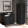 NicBex Armoire Wardrob + Dresser with Double Doors & Shelves & Drawers for Bedroom - 2 of 4