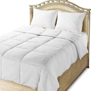 Mastertex Millgram Collection Down Alternative Bed Comforter- White