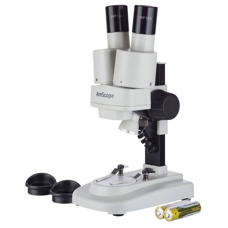 Kids&#39; Portable Battery Powered Stereo Microscope with Dual LED Lights - AmScope, 4 of 6