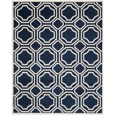 navy/ivory
