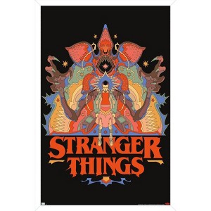 Trends International Netflix Stranger Things: Season 4 - Raul Exclusive Framed Wall Poster Prints - 1 of 4