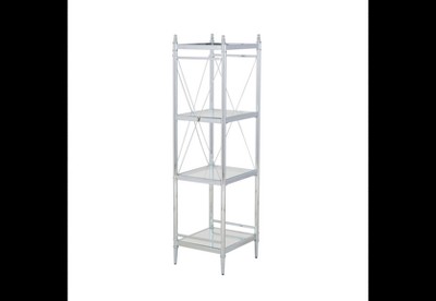 Four Tier Bath Shelf Chrome - Organize It All : Target