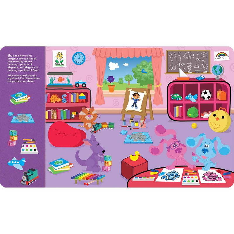 Nickelodeon Blue's Clues & You!: Look with Blue! First Look and Find Gift Set Book and Blue Plush - by  Pi Kids (Mixed Media Product), 5 of 7