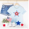 Simply Sage Market Women's Patriotic Three Star Short Sleeve Graphic Tee - 2 of 2