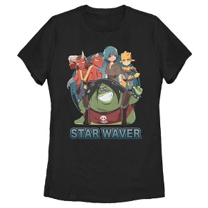 Women's Star Wars: Visions Star Waver T-Shirt - 1 of 4