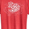 Women's - Instant Message - Frog On Lily Pad Short Sleeve Graphic T-Shirt - 2 of 4
