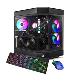 iBUYPOWER Y60 Gaming PC Intel Core i9-13900KF - NVIDIA GeForce RTX 4060 Ti - 32GB DDR5 RAM - 2TB SSD Storage - Windows 11 - Y60BI9N46T01 - 1 of 4