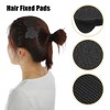 Unique Bargains Women's Hair Fixed Bow Shape Magic Paste Black 2 Pcs - 3 of 4