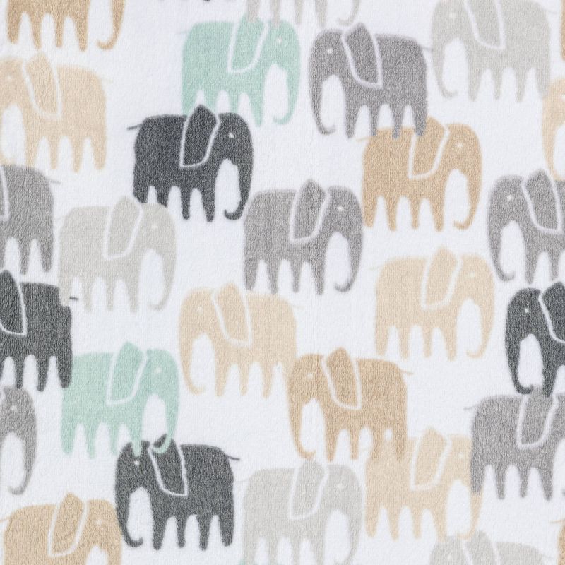 Changing Pad Cover Elephants - Cloud Island&#8482; Gray, 4 of 5
