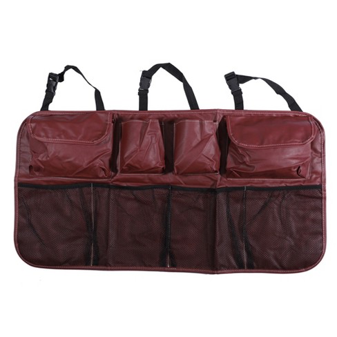 Unique Bargains Car Seat Protector Bag Multi Pocket Storage Bag