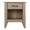 Glory Furniture Lennox 1 Drawer Nightstand in Sandle Wood - 3 of 4