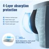 CARER 2pk Washable Incontinence Underwear for Men Leakproof Mens Incontinence Boxer Briefs for Bladder Leakage 80ml Absorbency Reusable - 4 of 4