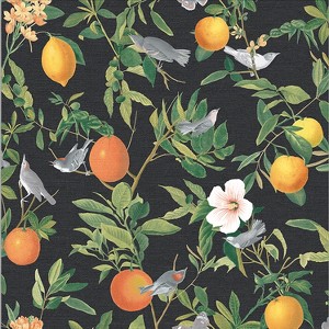 Amalfi Umore Black Tropical Paste the Wall Wallpaper - 1 of 4