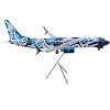 Boeing 737-800 Commercial Aircraft w/Flaps Down Alaska Airlines Salmon People Livery 1/200 Diecast Model Airplane by GeminiJets - 3 of 3