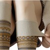 Anna-Kaci Women's 3-Pair Pack Knee-High Warm Socks with Vintage Stripe Design - 4 of 4