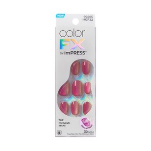 KISS Products colorFX by imPRESS Press-On Manicure Fake Nails - Short Squoval - Walk Out - 30ct - 1 of 4