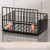 1 Pc Pull Out Cabinet Organizer, Pull-Out Home Organizers Metal Slide Out Drawers Black - 4 of 4