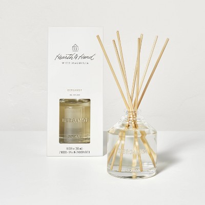 11.83 Fl Oz Bergamot Oil Reed Diffuser - Hearth & Hand™ With Magnolia ...