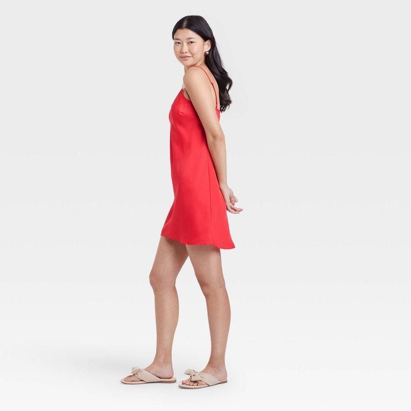 Women's Mini Slip Dress - A New Day™, 3 of 6