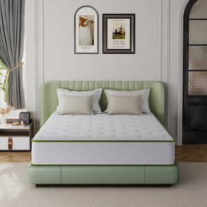 Swedrea Hybrid Mattress Medium Anti Static Cooling Gel Memory Foam Antisensitivity in White - 1 of 3