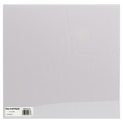  Fiskars Craft Plastic Sheets Clear 