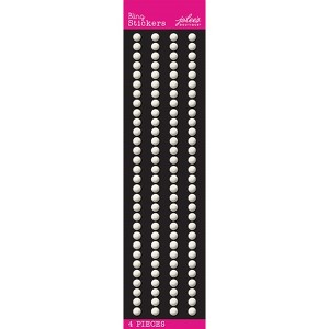 Jolee's Boutique Themed Stickers - Pearl Borders Bling, 4pcs - 1 of 1