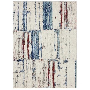 Luxe Weavers Modern Distressed Abstract Indoor Area Rug - 1 of 4