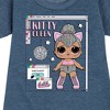 - LOL Surprise! - Computer Design Graphic Short Sleeve Fleece Dress - 2 of 4