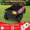 Jojoka 24V Ride On Dump Truck for Kids, 2-Seater 6-Wheel Electric Construction Vehicle with Remote Control, Dump Bed, Shovel, Music, Lights - 4 of 4