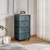 Oddone 2 - Drawer Nightstand  Set of 2 With Modular Design | ARTFUL LIVING DESIGN-BLU - 2 of 4