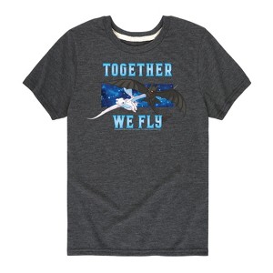 Boys' - How to Train Your Dragon - Together We Fly Short Sleeve Graphic T-Shirt - 1 of 4