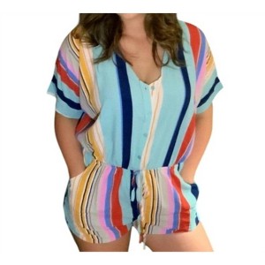 Women's Fun In The Sun Romper - DAVI & DANI - 1 of 3