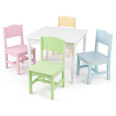 kidkraft nantucket table & chairs set