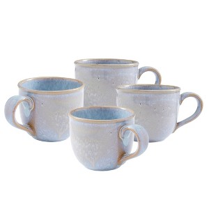 Portmeirion Minerals 12 oz Stoneware Set of 4 Mugs, Dishwasher, Microwave, Freezer, and Oven Safe, Perfect for Tea, Expresso, Latte - 1 of 4
